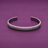 Men's Symphony Silver Cuff Bracelet