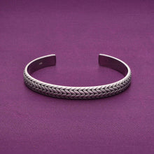  Men's Symphony Silver Cuff Bracelet