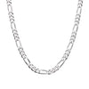 The Fused Figaro Silver Chain
