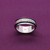 MEN'S SILVER RADIANCE RING