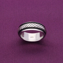  MEN'S SILVER RADIANCE RING