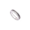 Men's Royally Bold Zircon Silver Band