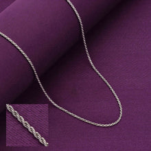  Shimmering Radiance Silver Chain Necklace