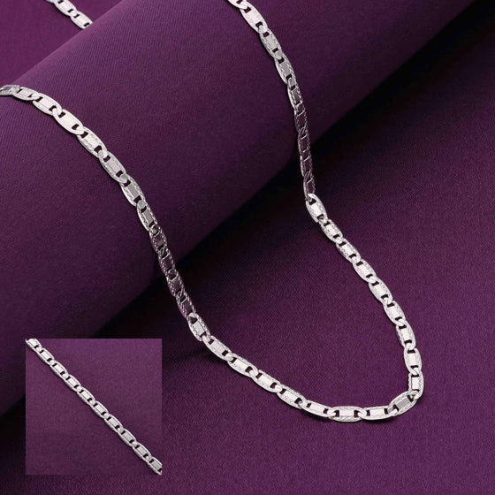 Sterling Silver Italian Chain Necklace