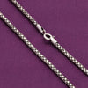 Classic Thick Silver Chain Necklace