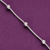 Sterling Beads of Silver Chain Necklace