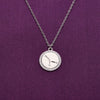 Minimalistic Single Zodiac Silver Chain Necklace