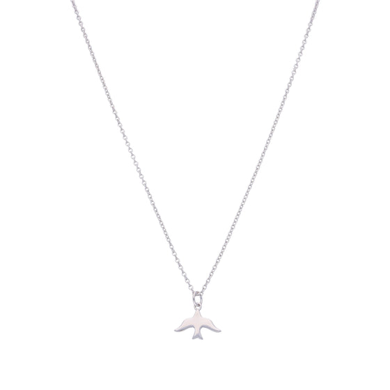 The Worthy Wings Casual Silver Necklace