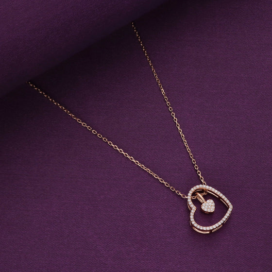 Heart of Hearts Silver Chain Necklace