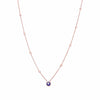 Trendy Evil Eye & Silver Beads Silver Chain Necklace