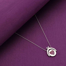  A Beautiful Ode of Love Casual Silver Chain Necklace