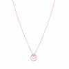 Sterling Concentrics Casual Silver Chain Necklace