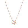 Shooting Star Casual Silver Necklace