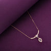 Grace Drop Silver Chain Necklace