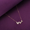 Butterfly Casual Silver Chain Necklace