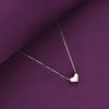 Hearty Charms of Love Casual Silver Chain Necklace