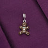 Charming Teddy Silver Pendant