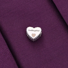  Dainty Heart Goddaughter Silver Pendant