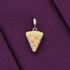 Sterling Butterscotch Pastry Silver Charm Pendant