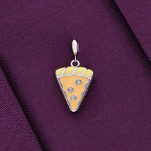  Sterling Butterscotch Pastry Silver Charm Pendant