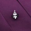 Sterling Panda Silver Charm Pendant