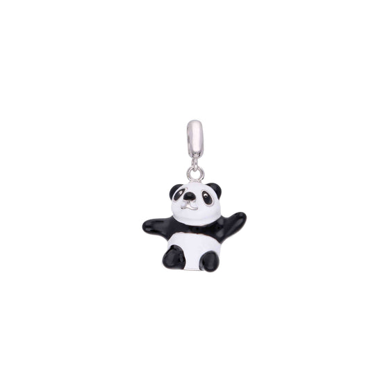 Sterling Panda Silver Charm Pendant