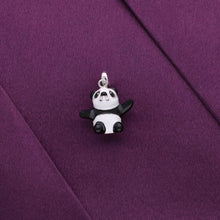  Sterling Panda Silver Charm Pendant