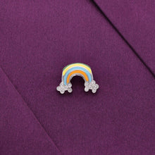  Sterling Rainbow Charm Pendant