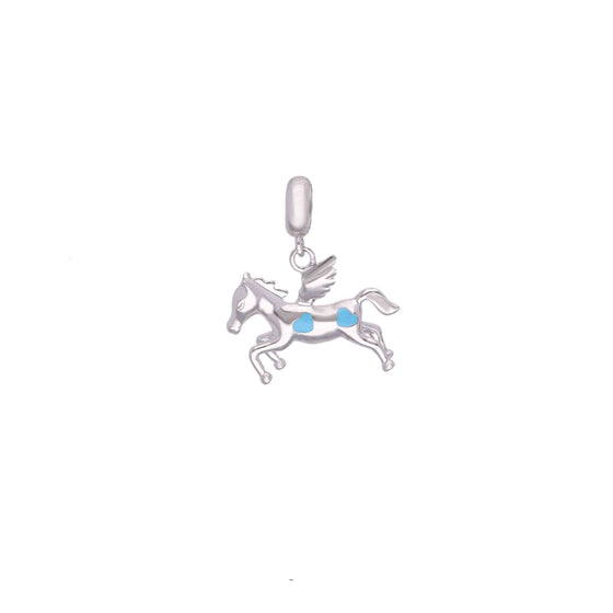 Stylish Unicorn Silver Pendant