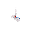 Sterling Bike Silver Charm Pendant