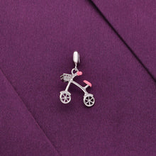 Bicycle Silver Charm Pendant