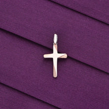  Sterling Small Cross Silver Pendant