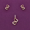 Bedazzling Beauty Silver Heart Pendant & Earrings Set