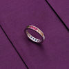 Band of Rainbow Silver Ring