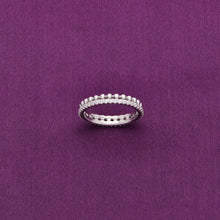  An Epitome of Love Silver Band Silver Ring
