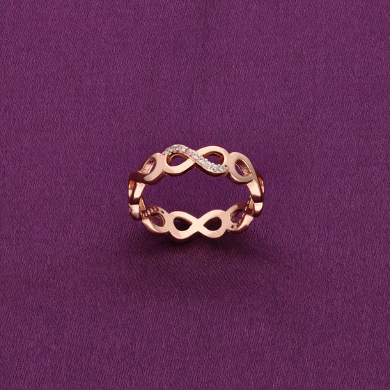Infinity Symbol Silver Ring