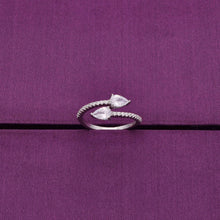 Minimalistic Embrace of Love Silver Ring