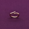 Trendy Zircon Diamond Minimal Silver Ring