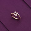 Sparkling Speckles Silver Minimal Ring