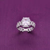 A Bond of Forever Solitaire Silver Ring