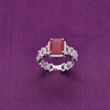 A Bond of Forever Solitaire Silver Ring