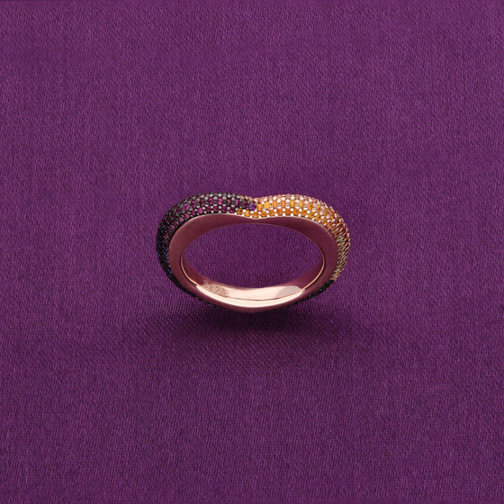 Minimalistic Multicolor Beauty Ring